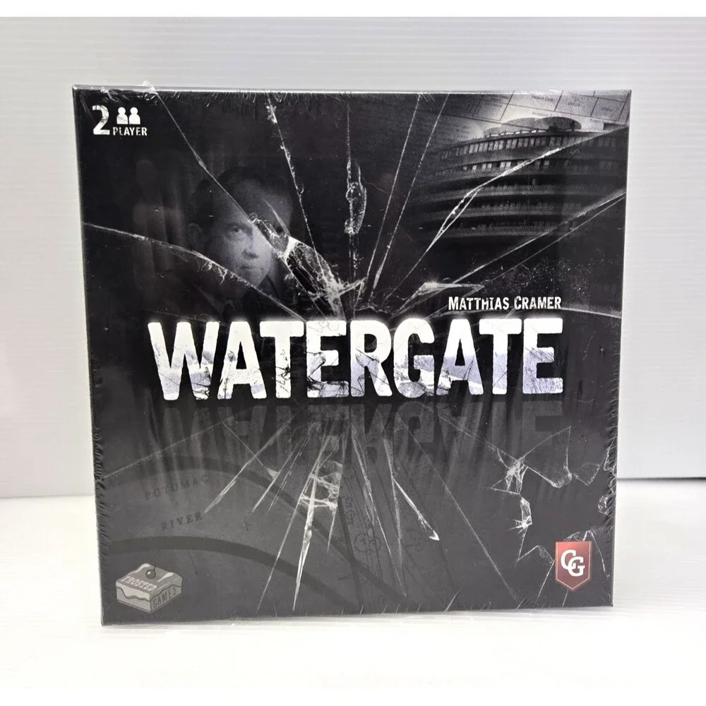 Watergate Historical Strategy Board Game Capstone Games NEW Sealed